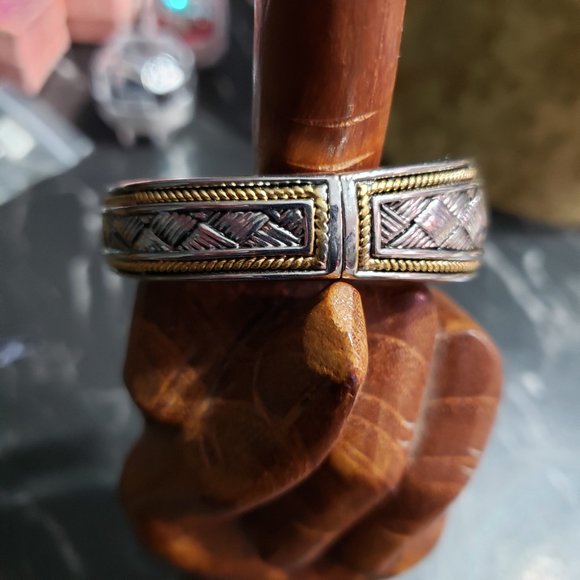 Ladies braided look bracelet - Picture 2 of 3